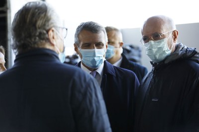 Assemblea Generale 2020 - Il Presidente di Assolombarda, Alessandro Spada con Gianfelice Rocca