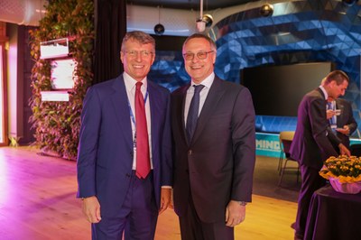 Il Presidente di Assolombarda, Alessandro Spada con il Presidente di Confindustria, Carlo Bonomi