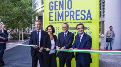 Genio e Impresa - Inaugurazione mostra