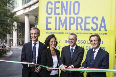 Genio e Impresa - Inaugurazione mostra