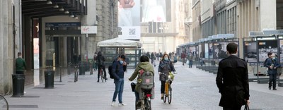 Emergenza Covid. Da sabato 27 novembre obbligo di mascherina anche all'aperto in centro città