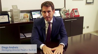 L’esperienza di Fluid-o-Tech, Diego Andreis, Managing Director - Tecnologie abilitanti: IoT, Interfacce uomo-macchina, System integration, Big data, Analytics, Sensori