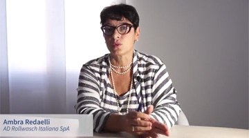 L’esperienza di Rollwasch Italiana, Ambra Redaelli, Amministratore Delegato - Tecnologie abilitanti: Robot, IoT, Analytics