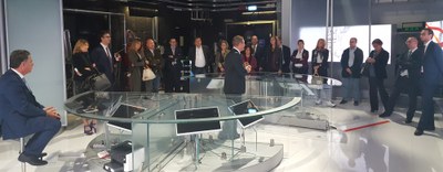 Le imprese della Filiera Attrattività&Hospitality di Assolombarda hanno visitato gli studi Mediaset e il suo Media Center