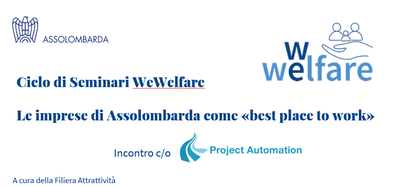 Seminari WeWelfare - Terzo incontro in Project Automation