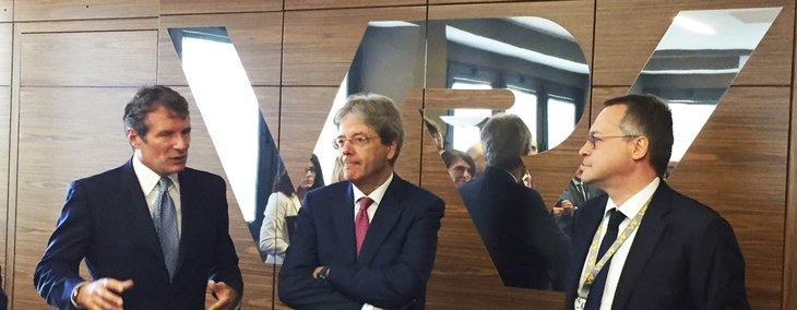 Il Presidente del Consiglio Gentiloni visita le eccellenze della Brianza