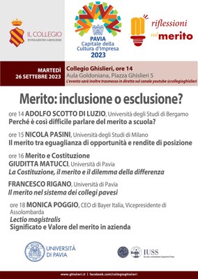 Merito: inclusione o esclusione? 