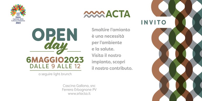 Open Day - Visita all'impianto