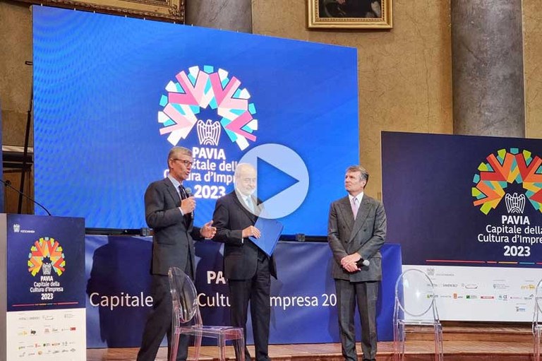 Pavia Capitale Cultura d'Impresa 2023 | Intesa Sanpaolo e Camera di Commercio di Pavia Main Partner