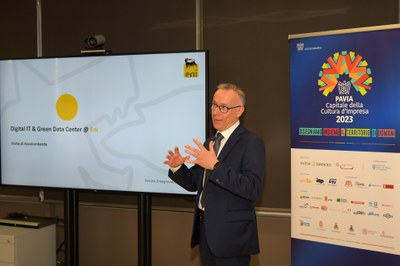 La Filiera Energy Sustainable Global Chain in visita al Green Data Center Eni - #PaviaCapitale