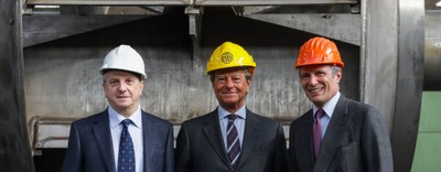 Il Presidente Alessandro Spada in visita a Boldrocchi