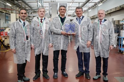 Il Presidente Alessandro Spada in visita a Bolton Group