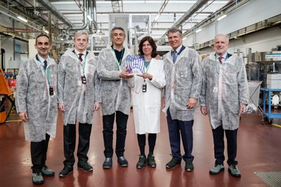 Il Presidente Alessandro Spada in visita a Bolton Group