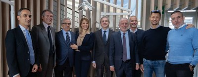 Il Presidente Alessandro Spada in visita a FARO