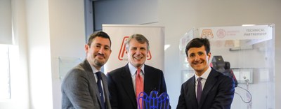 Il Presidente Spada in visita al Gruppo RTA