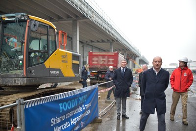 Il Presidente Spada visita Sogemi