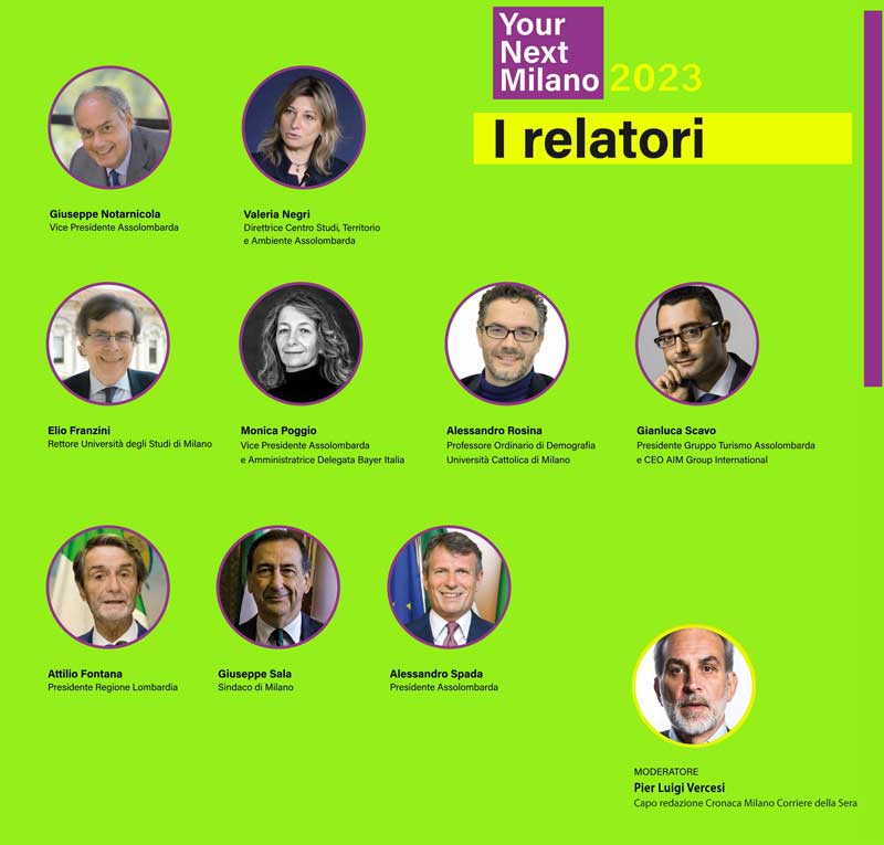 Relatori YNM - 18 ottobre 2023